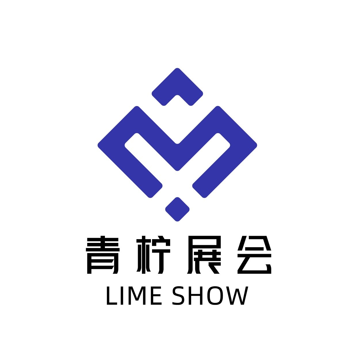 扁平企业商务展会LOGO